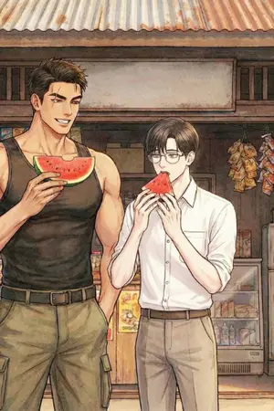 ปกนิยาย ผมพกซูเปอร์มาร์เก็ตไปจีบพี่ชายหน้าโหดยุค 70