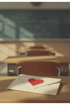 ปกนิยาย สารรักจากหลังห้อง