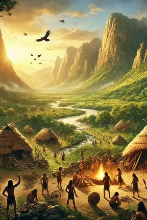 ปกนิยาย อารยธรรมแรกแห่งแผ่นดิน