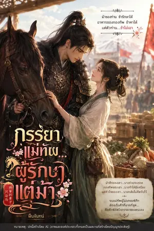 ปกนิยาย ภรรยาแม่ทัพ...ผู้รักษาแต่ม้า