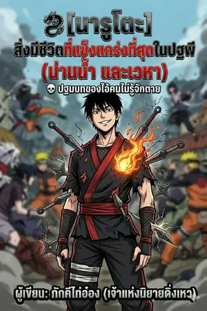 ปกนิยาย (Fic) นารูโตะสิ่งมีชีวิตที่เเข็งแกร่งที่สุดในปฐพี