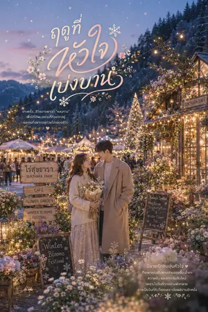 ปกนิยาย ฤดูที่หัวใจเบ่งบาน