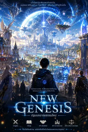 ปกนิยาย New Genesis : ปฐมบทอารยธรรมใหม่