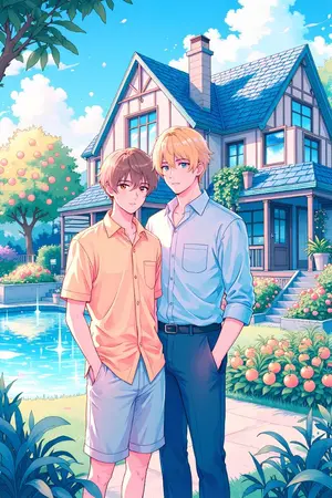 ปกนิยาย ย้อนเวลามาก่อนวันสิ้นโลก Yaoi