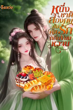ปกนิยาย หนึ่งชาติสองภพ สัมผัสรักกลิ่นขนมหวาน