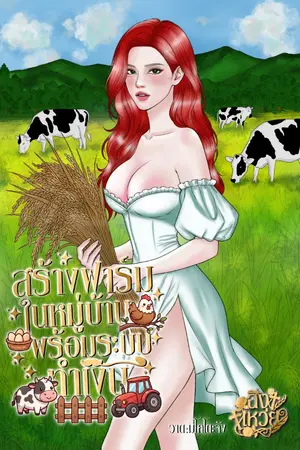 ปกนิยาย สร้างฟาร์มในหมู่บ้านพร้อมระบบทำเงิน