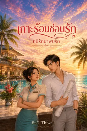 ปกนิยาย เกาะร้อนซ่อนรัก_หนีรักมาพบรัก