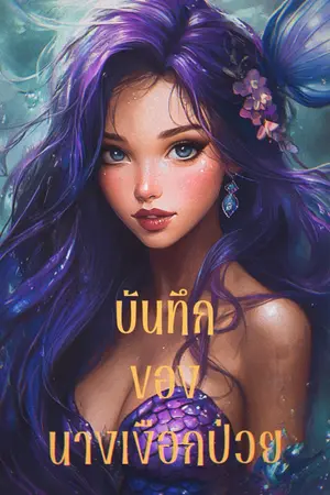 ปกนิยาย บันทึกของนางเงือกป่วย THE MERMAID'S JOURNEY THROUGH SICKNESS