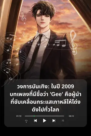 ปกนิยาย วงการบันเทิง: ในปี 2009 บทเพลงที่มีชื่อว่า 'Gee' คือผู้นำที่ขับเคลื่อนกระแสเกาหลีให้โด่งดังไปทั่วโลก