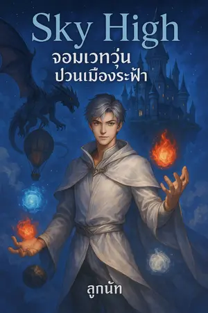 ปกนิยาย Sky High จอมเวทวุ่น ป่วนเมืองระฟ้า