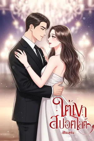 ปกนิยาย ใต้เงาสปอตไลต์