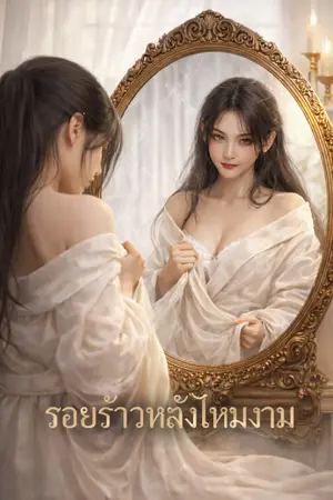 ปกนิยาย รอยร้าวหลังไหมงาม