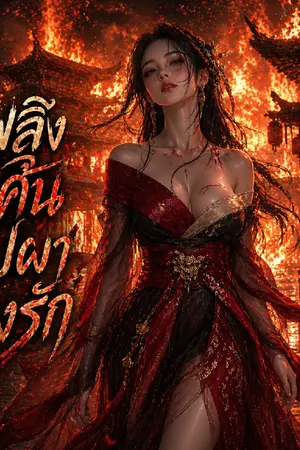 ปกนิยาย เพลิงแค้นบุปผาลวงรัก
