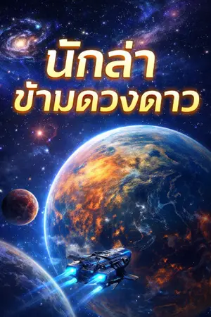ปกนิยาย นักล่าข้ามดวงดาว