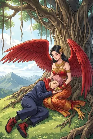 ปกนิยาย Fic JJK | ลำนำแห่งการพบพาน {Yuji & OC}