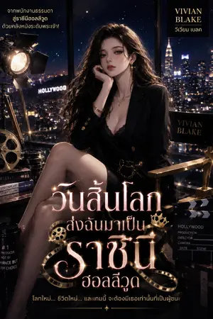 ปกนิยาย วันสิ้นโลกส่งฉันมาเป็นราชินีฮอลลีวูด