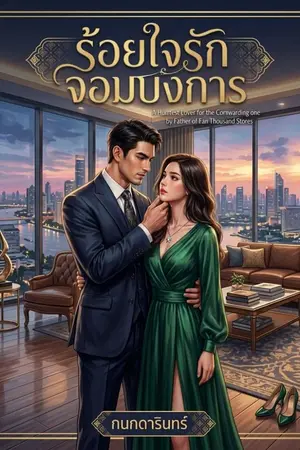 ปกนิยาย ร้อยใจรักจอมบงการ