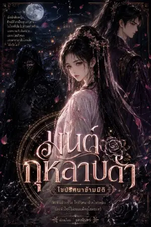 ปกนิยาย มนต์กุหลาบดำ: ไขปริศนาข้ามมิติ