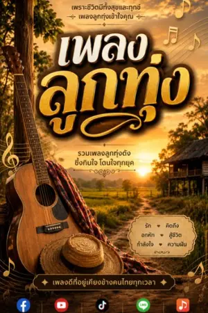 ปกนิยาย 100 เพลงลูกทุ่ง