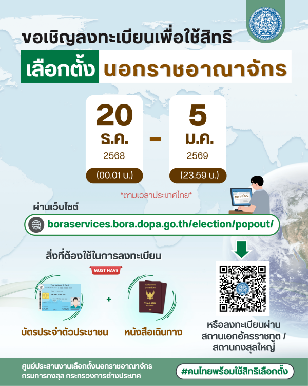 แหล่งที่มาข้อมูล: กรมการกงสุล กระทรวงการต่างประเทศ