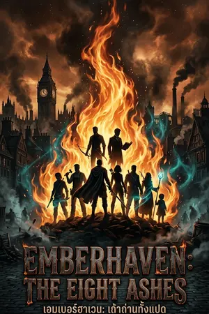 ปกนิยาย EMBERHAVEN: THE EIGHT ASHES (เอมเบอร์ฮาเวน: เถ้าถ่านทั้งแปด)