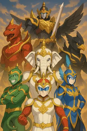 ปกนิยาย มิธธิค เซ็นไต: เธพะนิมอลส์