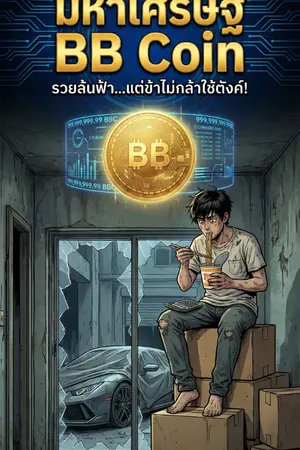 ปกนิยาย มหาเศรษฐี BB Coin: รวยล้นฟ้า...แต่ข้าไม่กล้าใช้ตังค์!