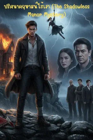 ปกนิยาย ปริศนาคฤหาสน์ไร้เงา (The Shadowless Manor Mystery)