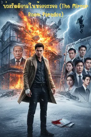 ปกนิยาย บ่วงรัตติกาลในห้องกระจก (The Mirror Room Paradox)