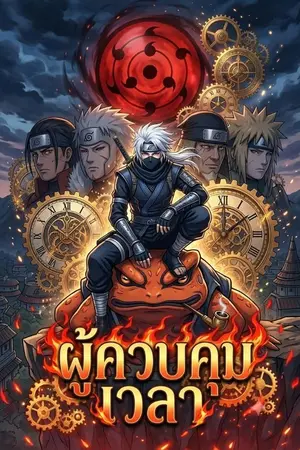 ปกนิยาย ผู้ควบคุมเวลา