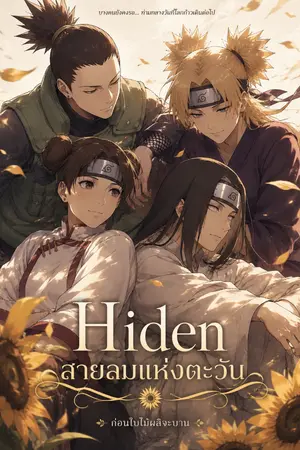 ปกนิยาย [Fic Naruto] HIDEN สายลมแห่งตะวัน