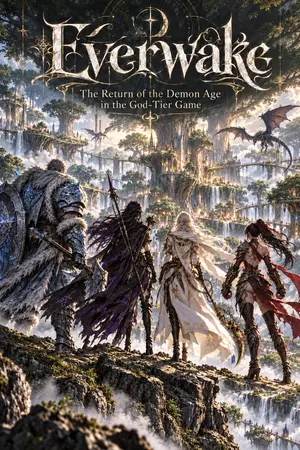 ปกนิยาย EVERWAKE การกลับมาของยุคปีศาจในเกมเทพ
