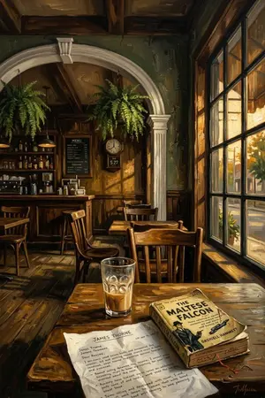 ปกนิยาย Behind the Counter บันทึกคดีหลังเคาน์เตอร์