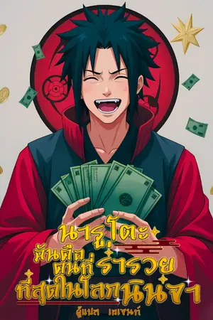 ปกนิยาย นารูโตะ : ฉันคือคนที่ร่ำรวยที่สุดในโลกนินจา