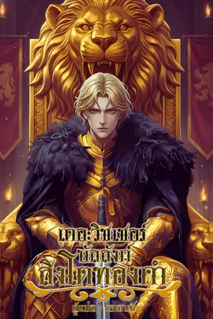 ปกนิยาย เดอะวิทเชอร์ : บัลลังก์สิงโตทองคำ