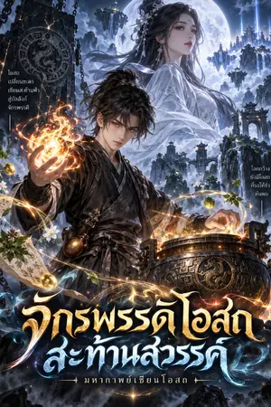 ปกนิยาย จักรพรรดิโอสถสะท้านสวรรค์