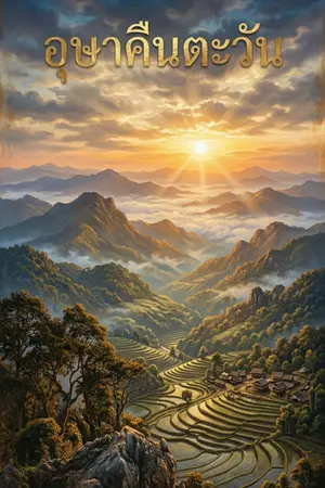 ปกนิยาย อุษาคืนตะวัน