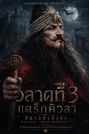 ปกนิยาย ตำนานบทใหม่ของวลาดที่สาม แวมไพร์ ต้นกำเนิดที่แท้จริง