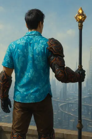 ปกนิยาย นักผจญภัย LV1 กับตะเกียงผู้วายชนม์