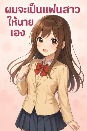 ปกนิยาย ผมจะเป็นแฟนสาวให้นายเอง