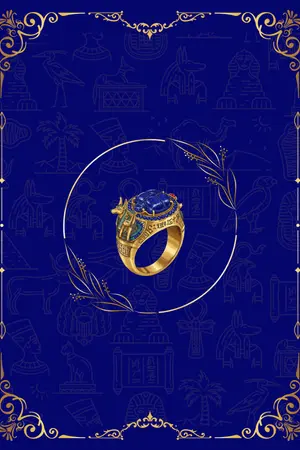 ปกนิยาย พันธนาการฟาโรห์