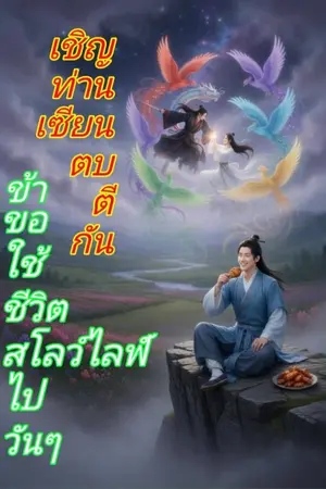 ปกนิยาย เชิญท่านเซียนตบตีกัน ข้าขอใช้ชีวิตสโลว์ไลฟ์ไปวันๆ