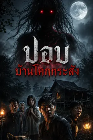 ปกนิยาย ปอบบ้านโคกกระสัง