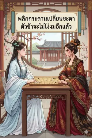 ปกนิยาย พลิกกระดานเปลี่ยนชะตา ตัวข้าจะไม่โง่งมอีกแล้ว