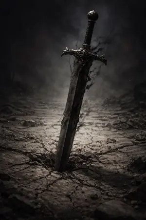 ปกนิยาย ราชันดาบไร้เวท