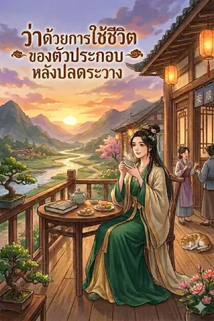 ปกนิยาย ว่าด้วยการใช้ชีวิตของตัวประกอบหลังปลดระวาง