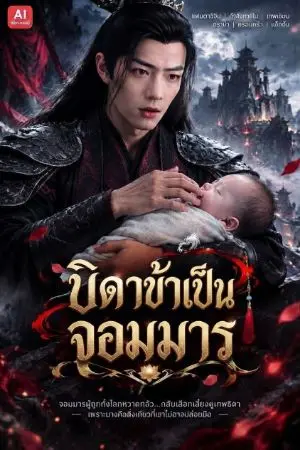 ปกนิยาย บิดาข้าเป็นจอมมาร
