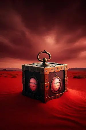 ปกนิยาย The Pandora Box