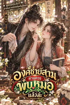 ปกนิยาย องค์ชายสาม ท่านต้องพบหมอแล้วล่ะ