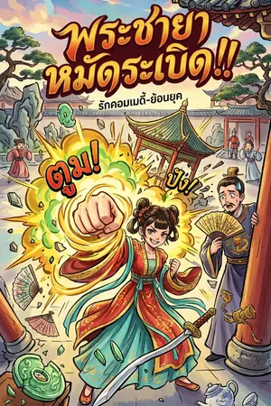 ปกนิยาย พระชายาหมัดระเบิด